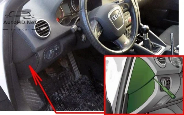 Sơ đồ hộp cầu chì xe Audi A3/S3 8P: 2004-2007