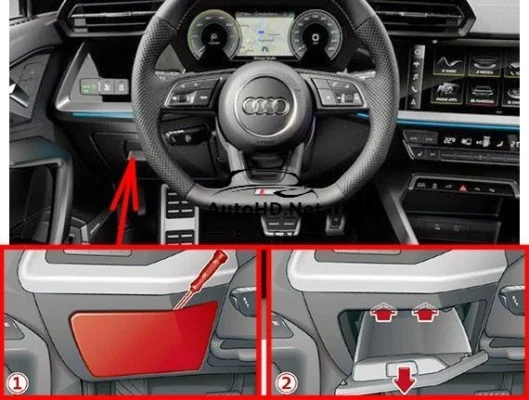 Sơ đồ hộp cầu chì xe Audi A3/S3 (8Y; 2021-2022)