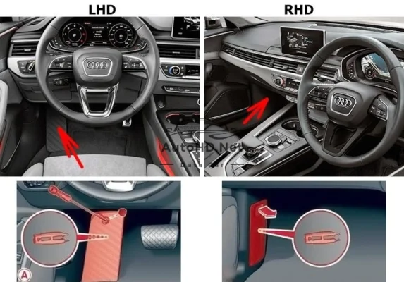 Sơ đồ hộp cầu chì xe Audi A4 / S4 (B9 / 8W; 2020-2022)