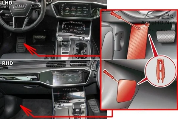 Sơ đồ hộp cầu chì xe Audi A7/S7 (4K8; 2018-2022)
