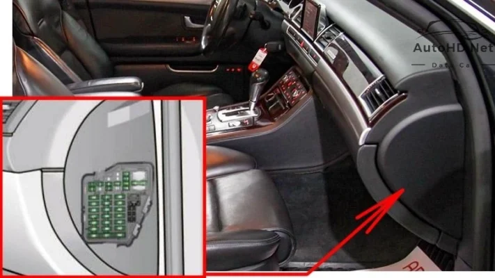 Sơ đồ hộp cầu chì xe Audi A8/S8 (D3/4E; 2008-2009)