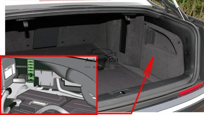 Sơ đồ hộp cầu chì xe Audi A8/S8 (D3/4E; 2008-2009)