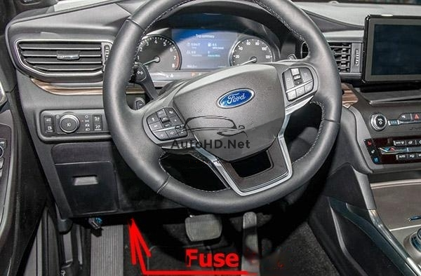 Sơ đồ hộp cầu chì và rơ le Ford Explorer (U625; 2020-2022…)