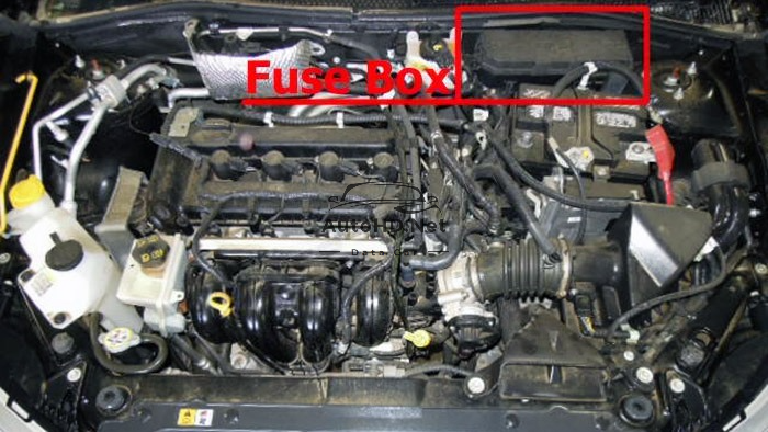 Sơ đồ hộp cầu chì và rơ le Ford Focus (2008-2011)