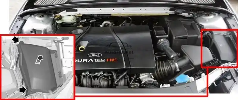 Sơ đồ hộp cầu chì Ford Mondeo (Mk4; 2010-2014)